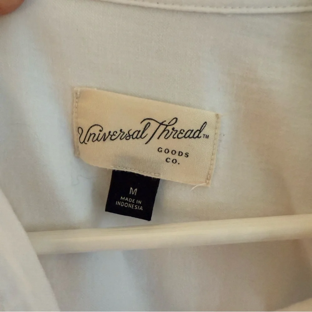 Universal Thread Cinch-Waist Maxi Shirtdress – Size M - Picture 8 of 10